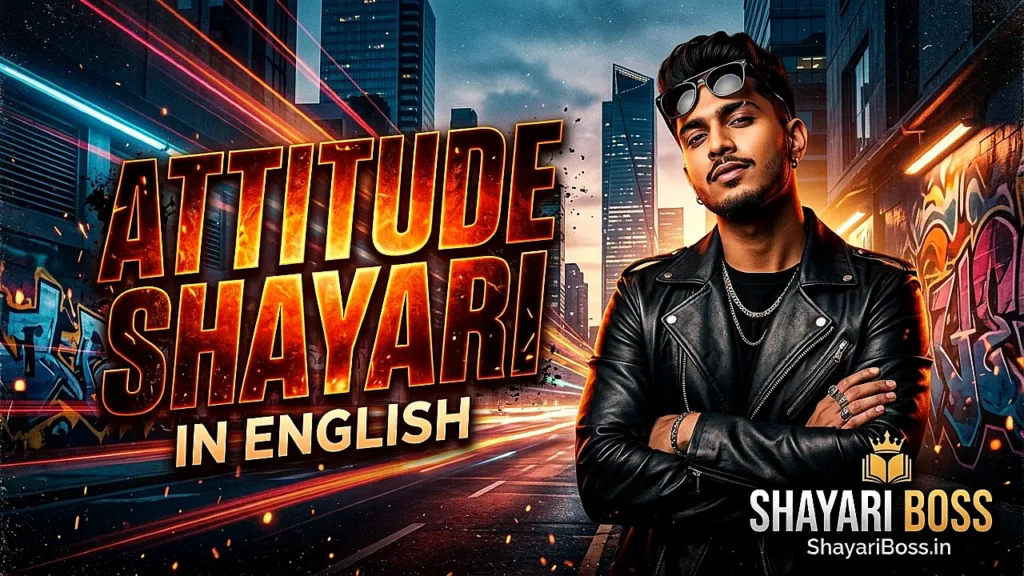 Attitude Shayari in English