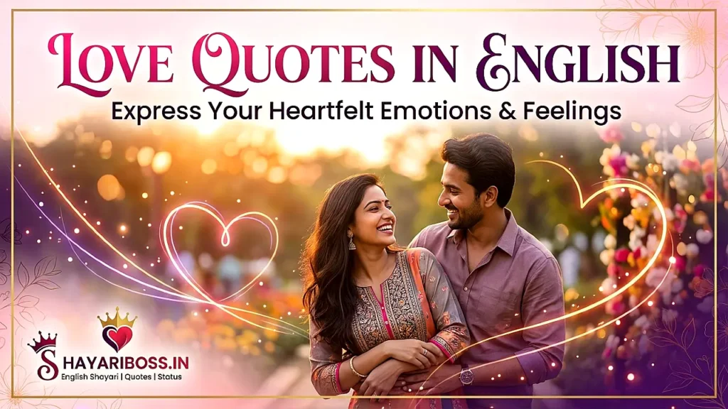 Love Quotes in English