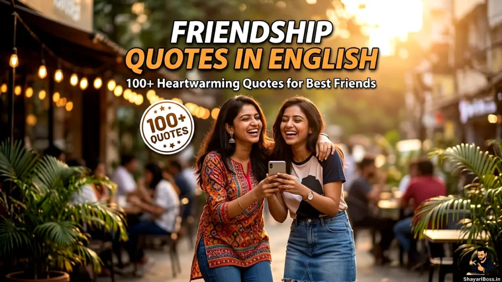 Friendship Quotes in English – 100+ Heartwarming Quotes for Best Friends