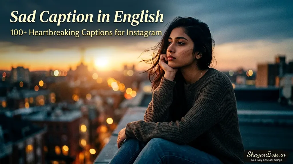 Sad Caption in English – 100+ Heartbreaking Captions for Instagram