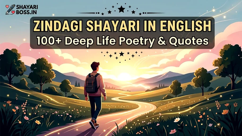 Zindagi Shayari in English – 100+ Deep Life Poetry & Quotes